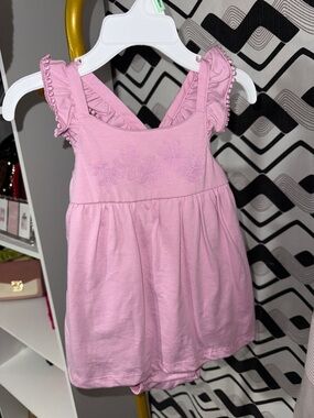 Carter's Lavender Pink Sleeveless Romper